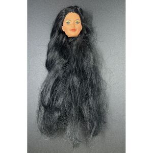 Vintage Barbie Hawiian Doll Head ONLY- 1980 With Mole